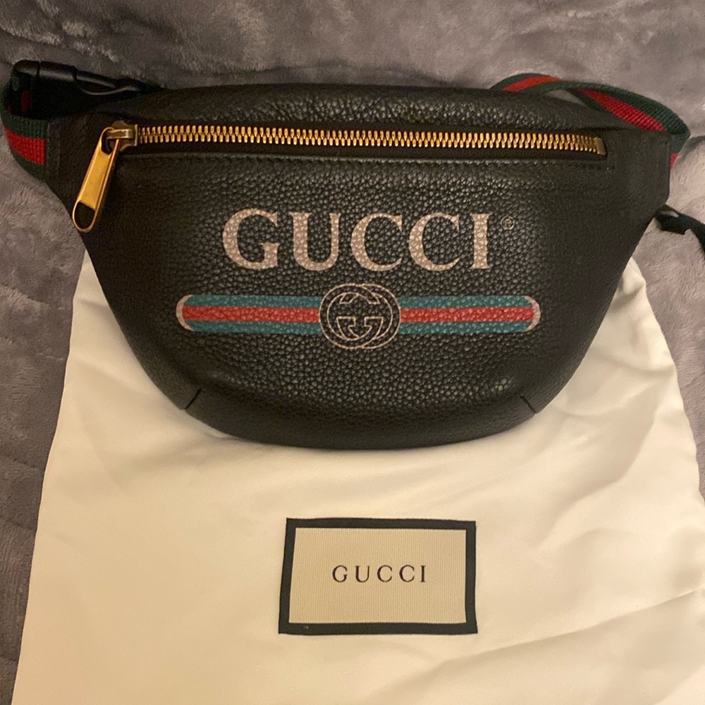 Gucci Print Belt Bag